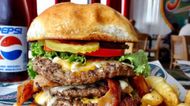Burger from The Good News Burgers (Image via Facebook/@The Good News Burgers )